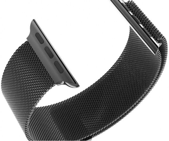 Ремешок Apple Watch 42/44mm Milanese Loop Black